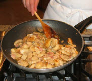 mushrooms peas sauce xx03